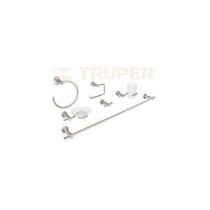 FOSET JUEGO ACCESORIOS ELEMENT SATINADO 6pcs