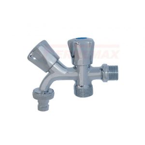 GRIFO LAVADORA DOBLE 1/2x3/4 CERAMI