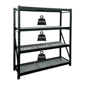 ESTANTERIA METÁLICA INDUSTRIAL 200X150X50CM