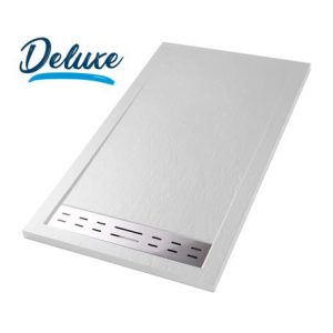 PLATO DUCHA DELUXE 1600X800X40 CARGA M BLANCO RECT BENOTTI